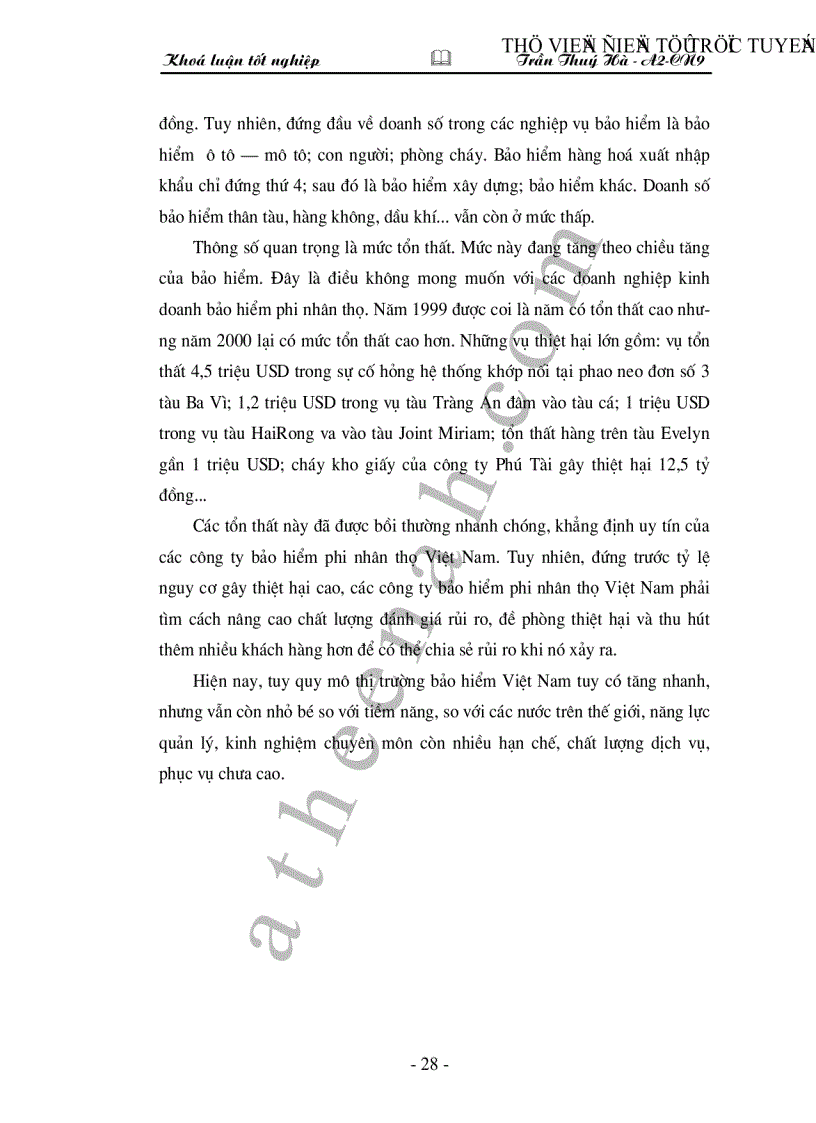 image for page Bảo hiểm thân tàu và trách nhiệm chủ tàu tại Tổng công ty bảo hiểm Việt Nam