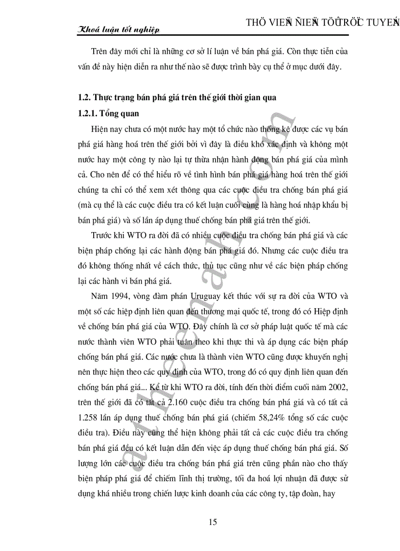 image for page Hiệp định về chống bán phá giá của WTO và một số giải pháp chống bán phá giá của Việt Nam trong tiến trình hội nhập kinh tế quốc tế