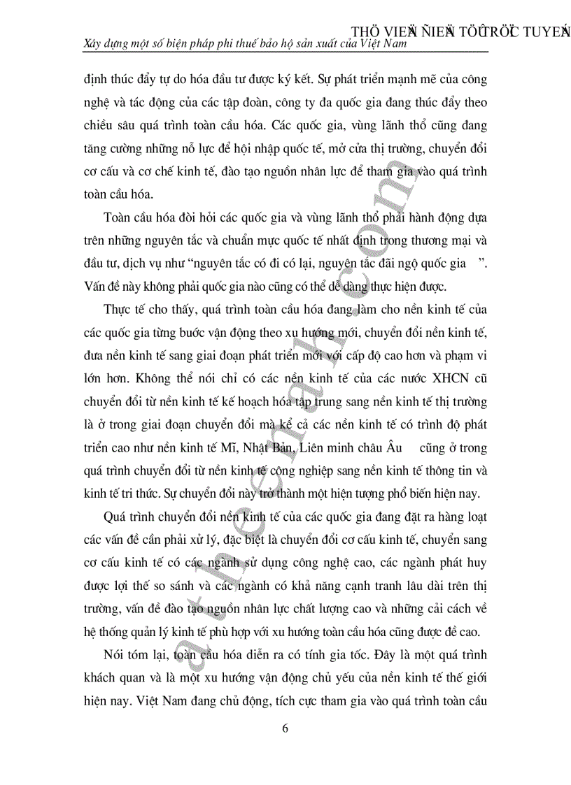 image for page Xây dựng các biện pháp phi thuế quanViệt nam trong quá trình hội nhập