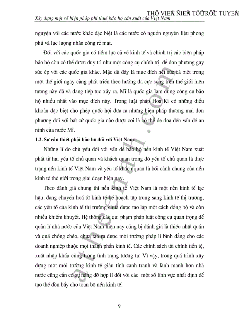 image for page Xây dựng các biện pháp phi thuế quanViệt nam trong quá trình hội nhập