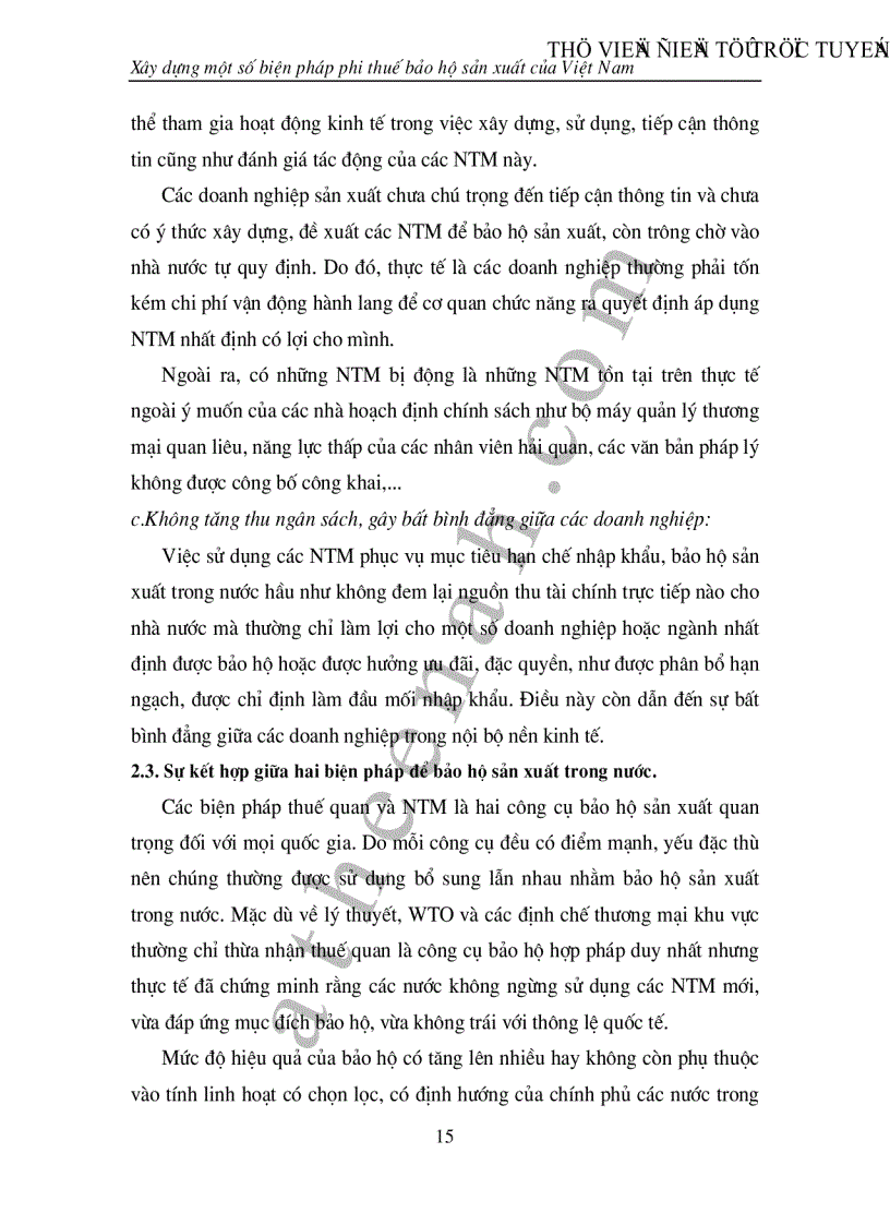 image for page Xây dựng các biện pháp phi thuế quanViệt nam trong quá trình hội nhập