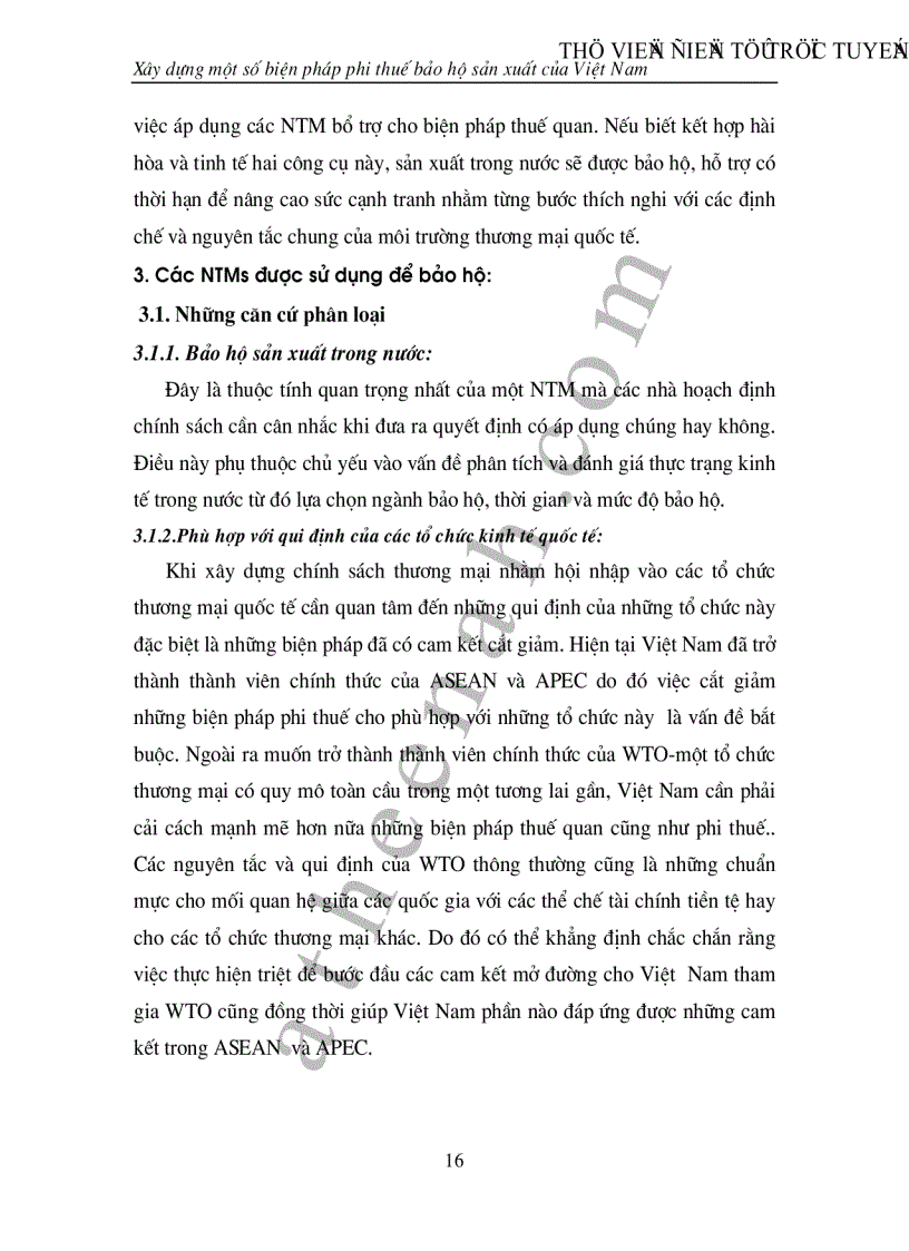 image for page Xây dựng các biện pháp phi thuế quanViệt nam trong quá trình hội nhập