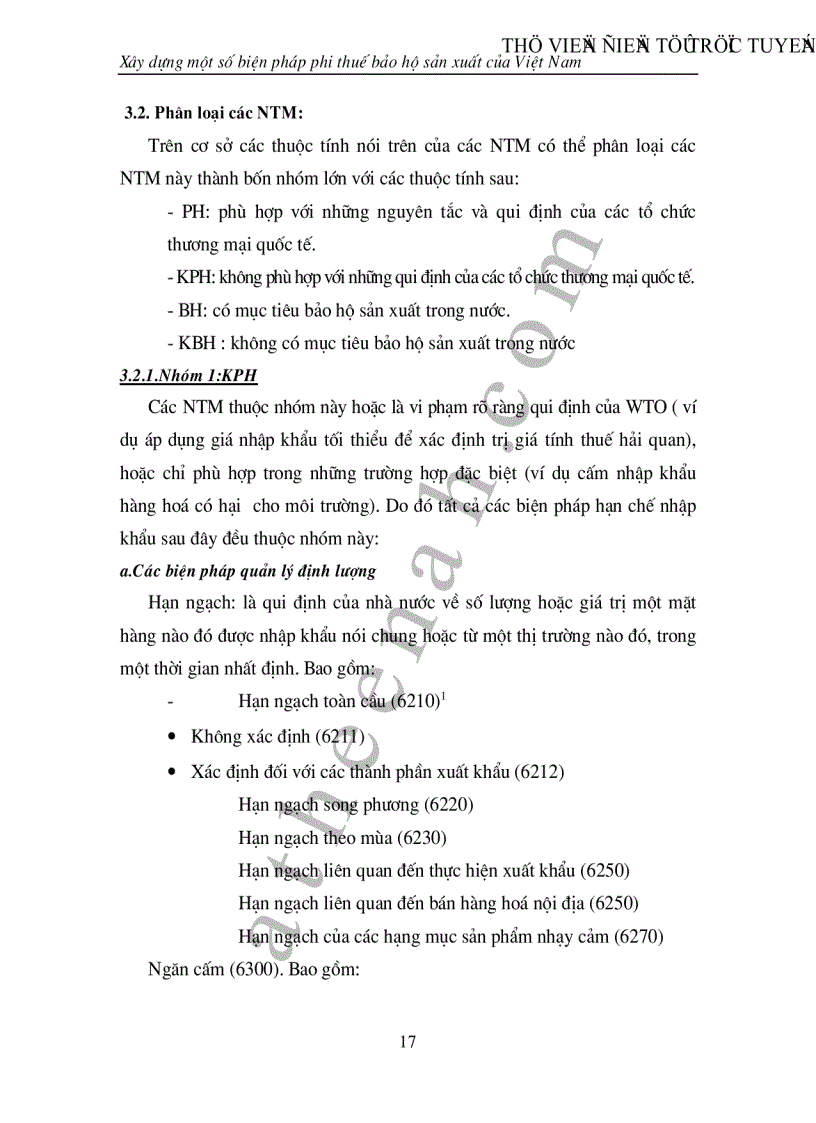 image for page Xây dựng các biện pháp phi thuế quanViệt nam trong quá trình hội nhập