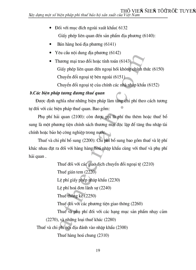 image for page Xây dựng các biện pháp phi thuế quanViệt nam trong quá trình hội nhập