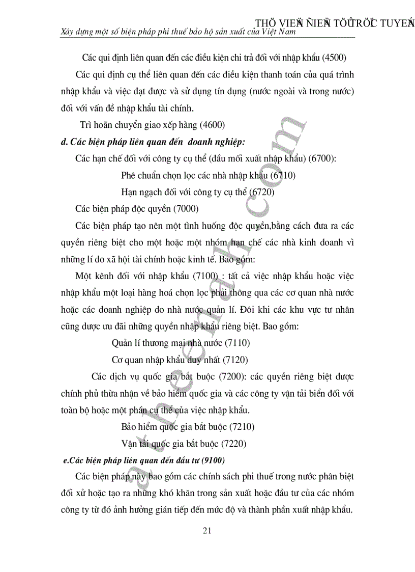 image for page Xây dựng các biện pháp phi thuế quanViệt nam trong quá trình hội nhập