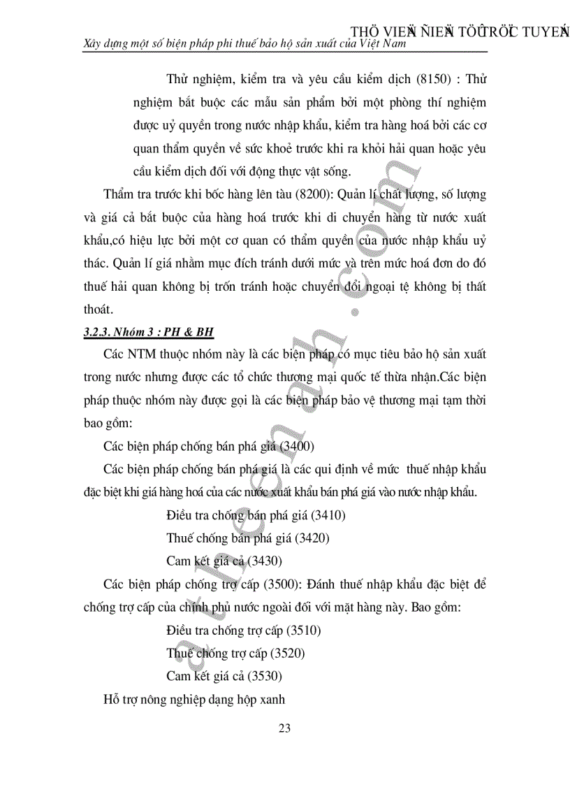 image for page Xây dựng các biện pháp phi thuế quanViệt nam trong quá trình hội nhập