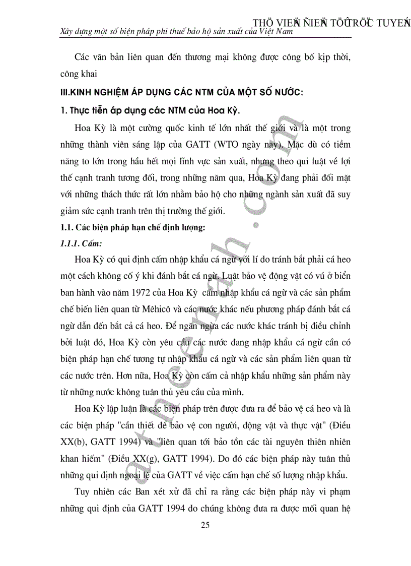 image for page Xây dựng các biện pháp phi thuế quanViệt nam trong quá trình hội nhập