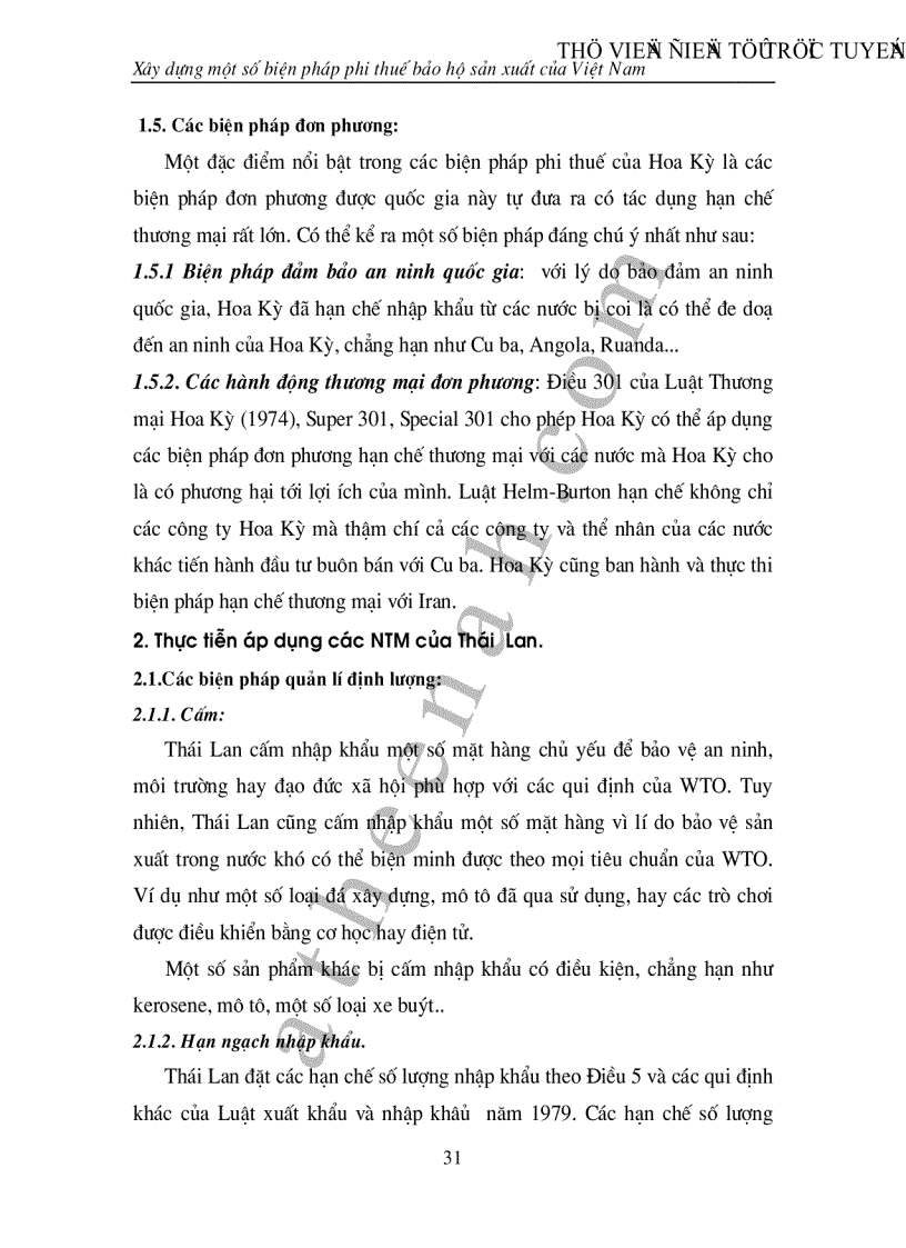 image for page Xây dựng các biện pháp phi thuế quanViệt nam trong quá trình hội nhập