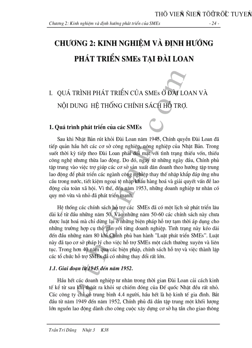 image for page Kinh nghiệm và định hướng phát triển SMEs của Đài Loan và giải pháp phát triển SMEs của Việt Nam