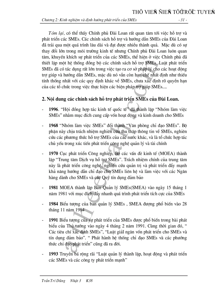 image for page Kinh nghiệm và định hướng phát triển SMEs của Đài Loan và giải pháp phát triển SMEs của Việt Nam