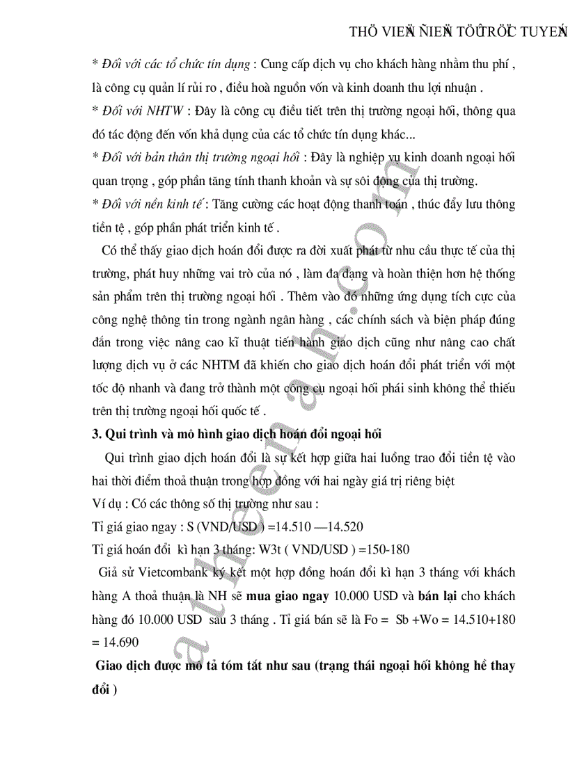 image for page Thực trạng và giải pháp nhằm mở rộng và nâng cao nghiệp vụ hối đoái hoán đổi tại các NHTM Việt Nam