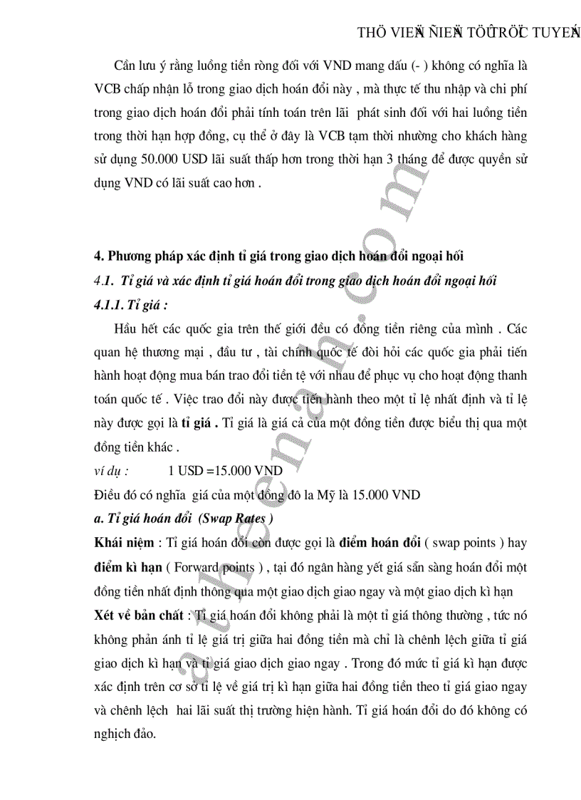 image for page Thực trạng và giải pháp nhằm mở rộng và nâng cao nghiệp vụ hối đoái hoán đổi tại các NHTM Việt Nam