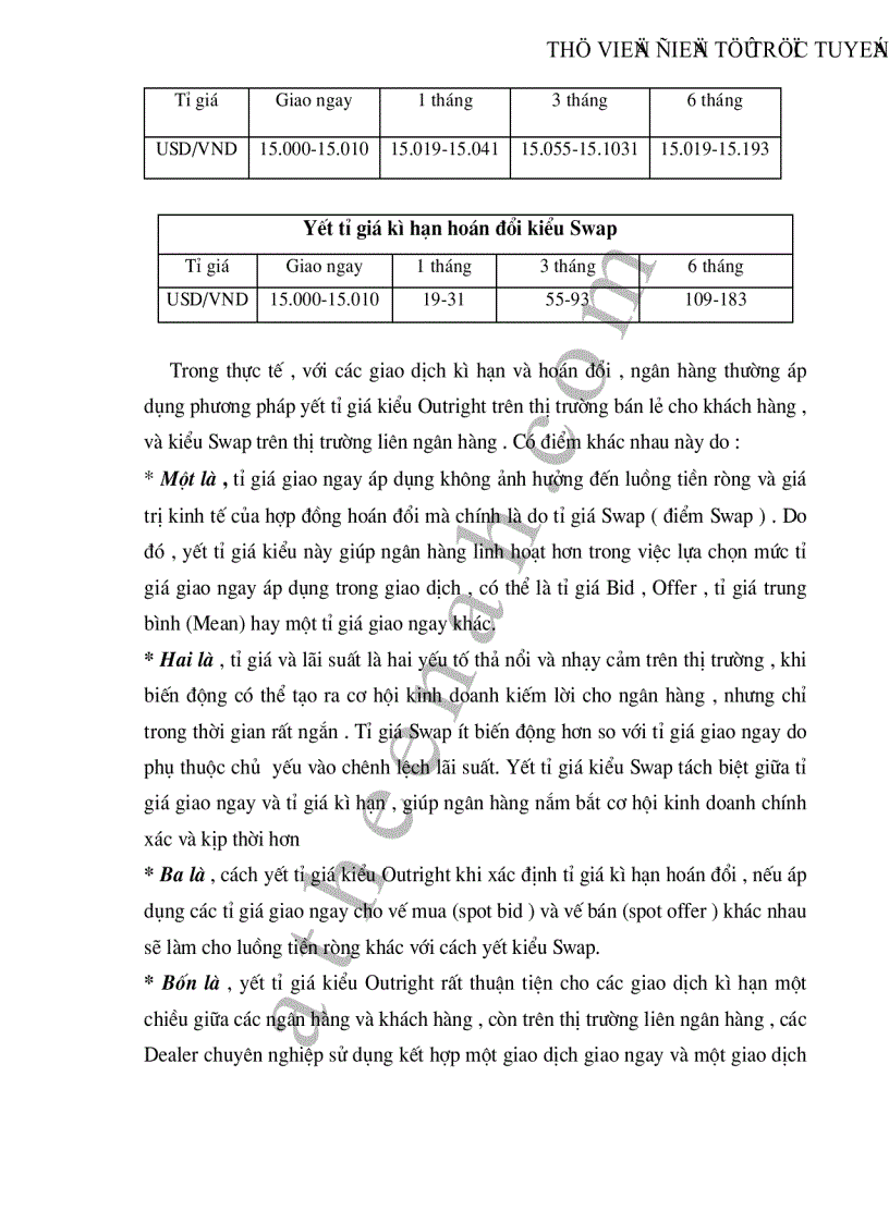 image for page Thực trạng và giải pháp nhằm mở rộng và nâng cao nghiệp vụ hối đoái hoán đổi tại các NHTM Việt Nam