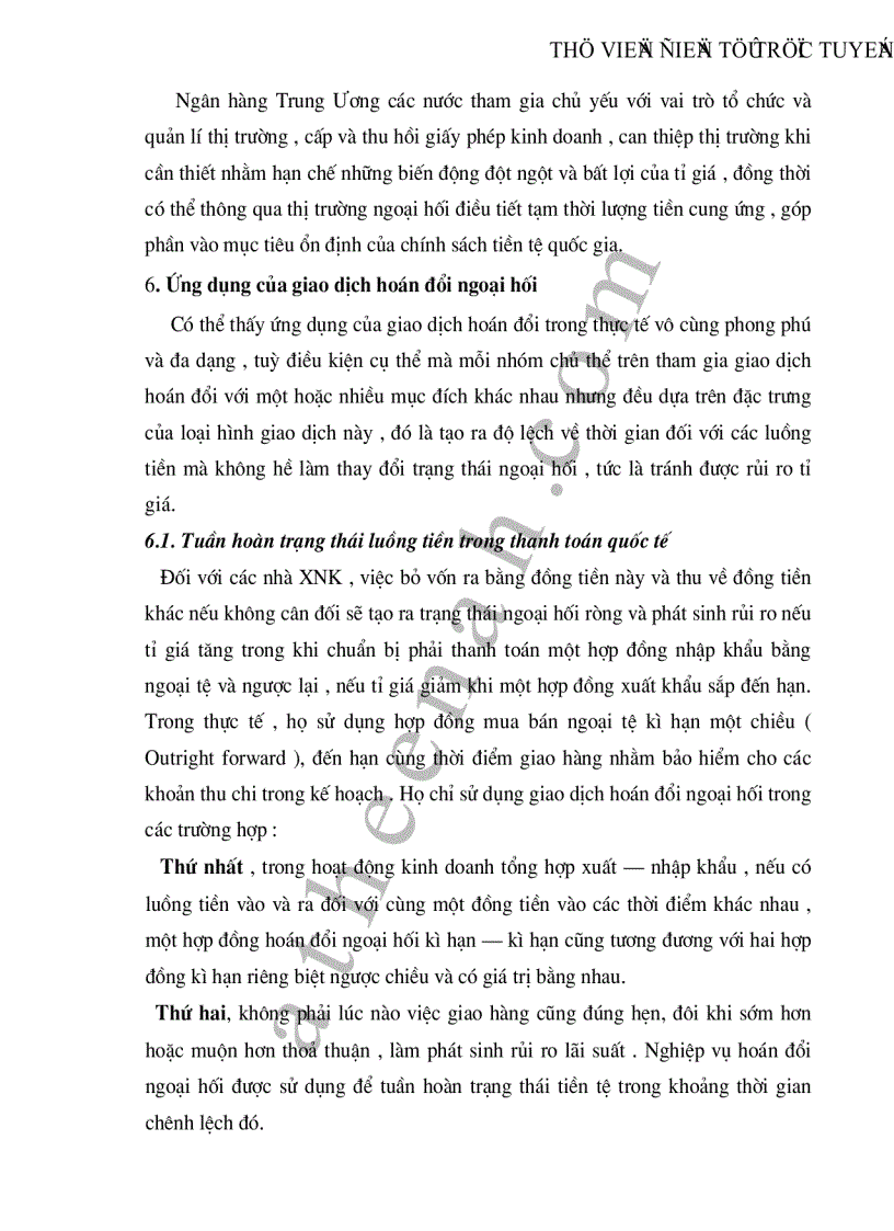 image for page Thực trạng và giải pháp nhằm mở rộng và nâng cao nghiệp vụ hối đoái hoán đổi tại các NHTM Việt Nam