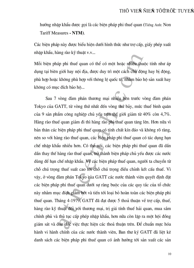 image for page Các biện pháp phi thuế quan và lộ trình cắt giảm của Việt Nam trong quá trình gia nhập Tổ chức Thương mại Thế giới WTO tới năm 2010