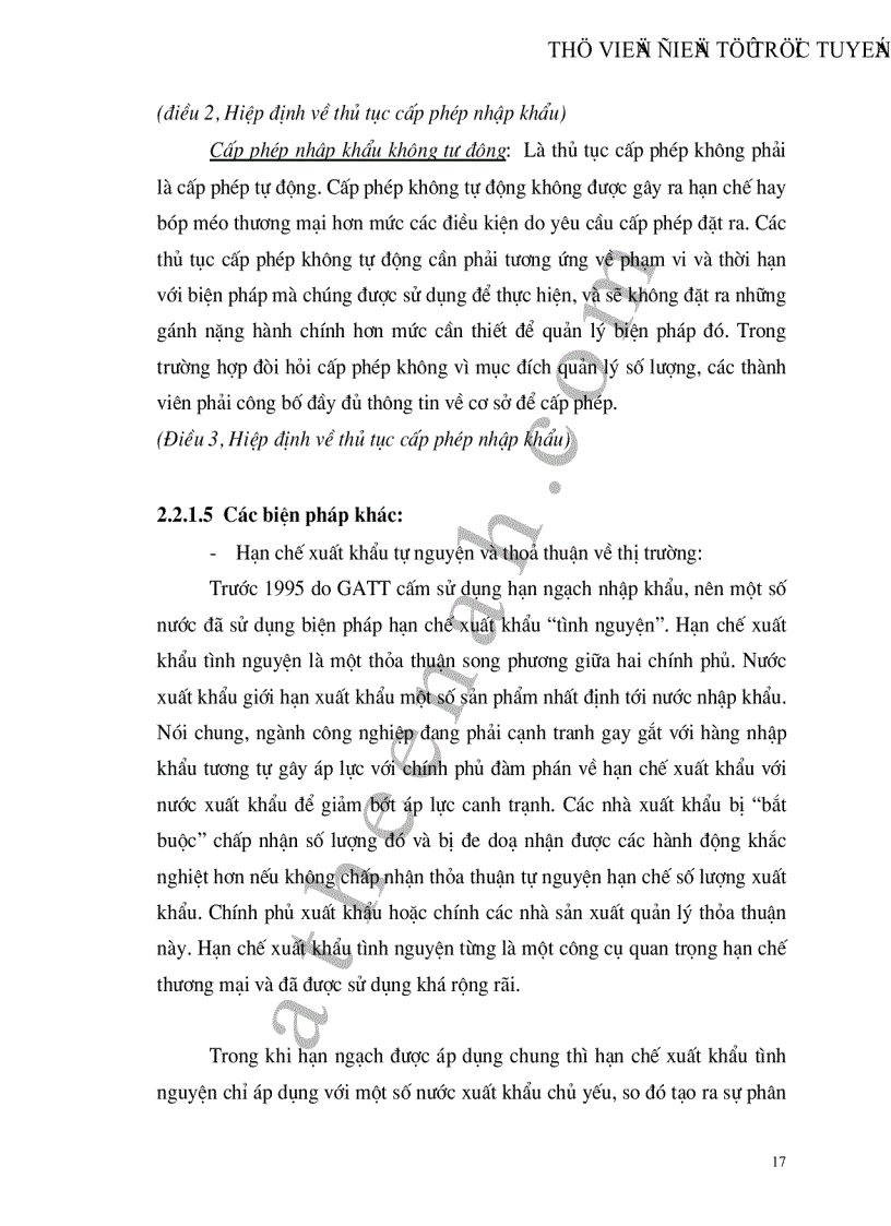 image for page Các biện pháp phi thuế quan và lộ trình cắt giảm của Việt Nam trong quá trình gia nhập Tổ chức Thương mại Thế giới WTO tới năm 2010