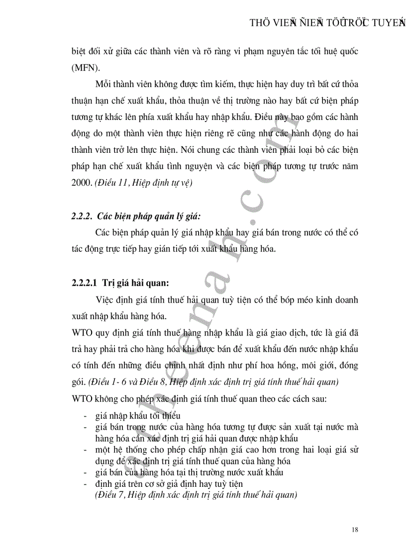 image for page Các biện pháp phi thuế quan và lộ trình cắt giảm của Việt Nam trong quá trình gia nhập Tổ chức Thương mại Thế giới WTO tới năm 2010