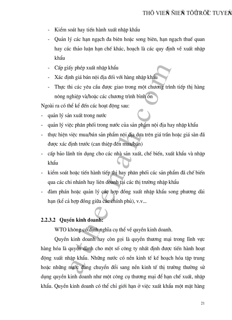 image for page Các biện pháp phi thuế quan và lộ trình cắt giảm của Việt Nam trong quá trình gia nhập Tổ chức Thương mại Thế giới WTO tới năm 2010