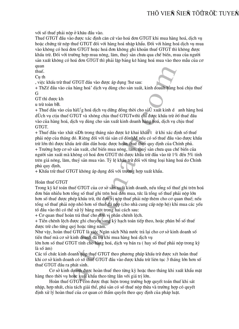 image for page Thực trạng áp dụng luật thuế Giá trị gia tăng GTGT ở Việt Nam