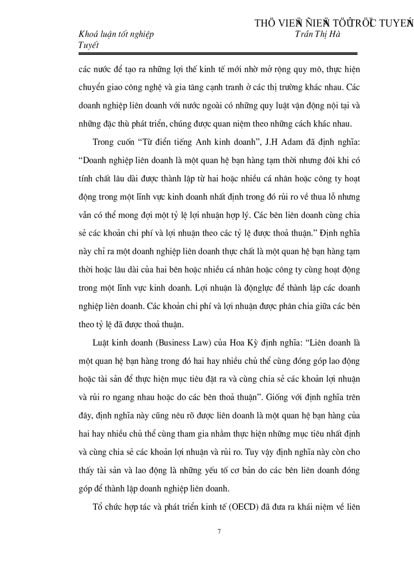 image for page Thực trạng và những giải pháp nhằm tăng cường hiệu quả hoạt động liên doanh tại Công ty Dầu khí Đài Hải DHP