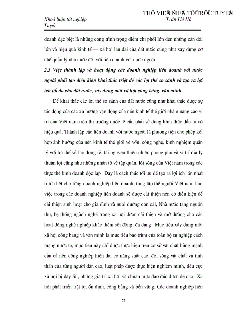 image for page Thực trạng và những giải pháp nhằm tăng cường hiệu quả hoạt động liên doanh tại Công ty Dầu khí Đài Hải DHP