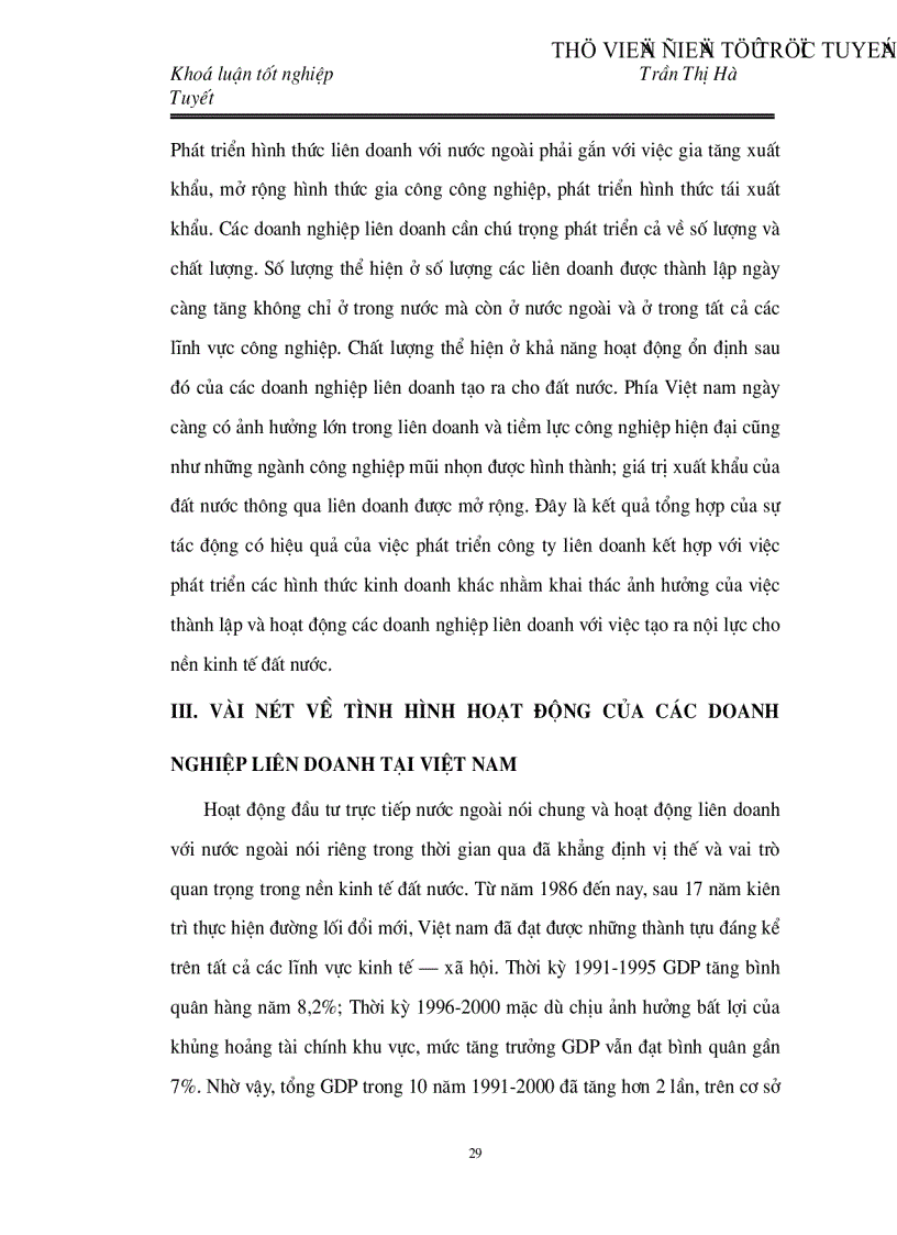 image for page Thực trạng và những giải pháp nhằm tăng cường hiệu quả hoạt động liên doanh tại Công ty Dầu khí Đài Hải DHP