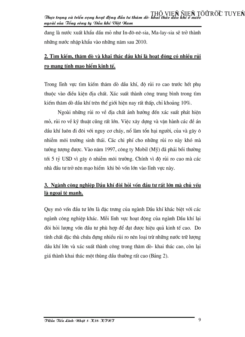 image for page Thực trạng và triển vọng hoạt động đầu tư thăm dò khai thác dầu khí ở nước ngoài của Tổng công ty Dầu khí Việt Nam