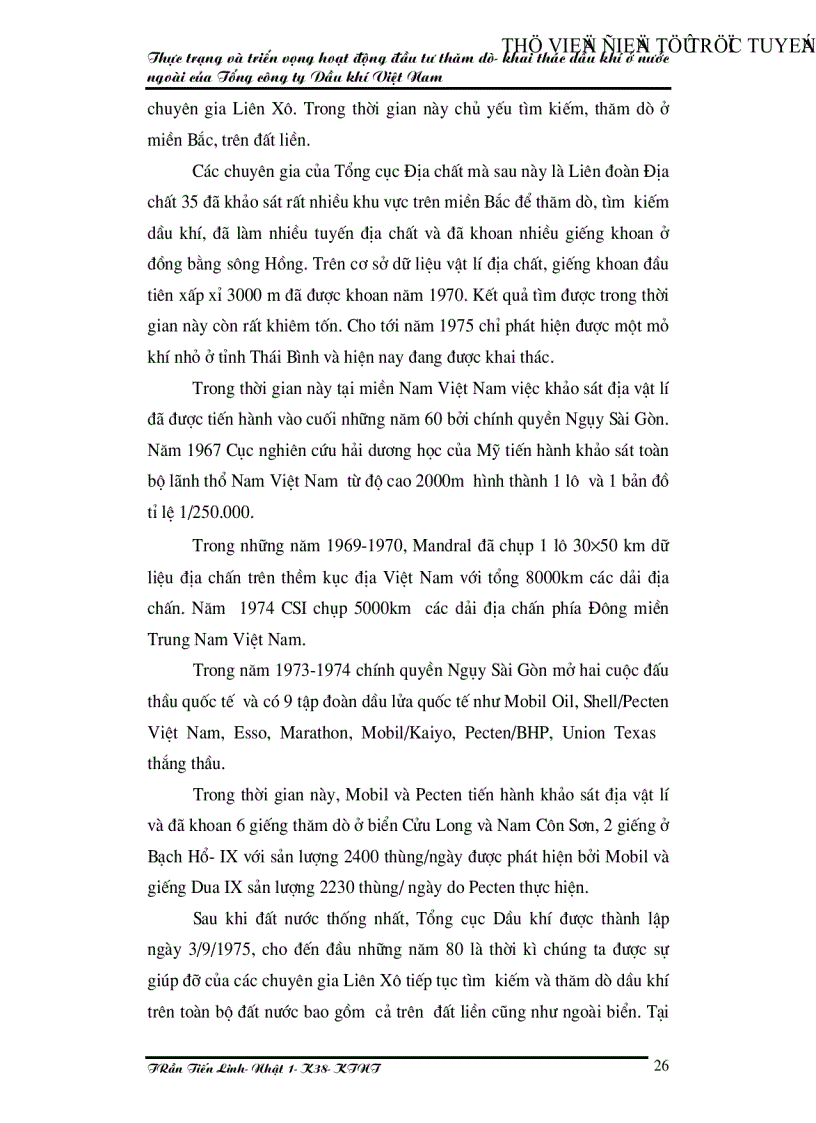 image for page Thực trạng và triển vọng hoạt động đầu tư thăm dò khai thác dầu khí ở nước ngoài của Tổng công ty Dầu khí Việt Nam