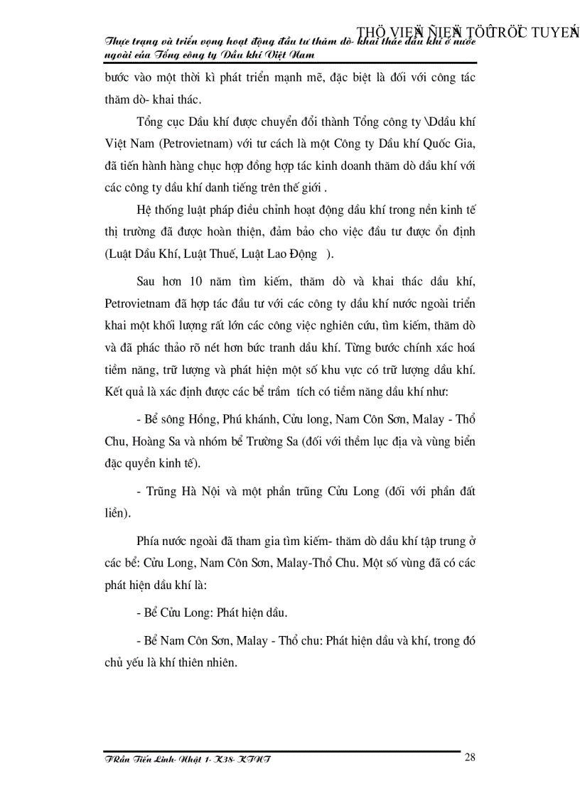 image for page Thực trạng và triển vọng hoạt động đầu tư thăm dò khai thác dầu khí ở nước ngoài của Tổng công ty Dầu khí Việt Nam