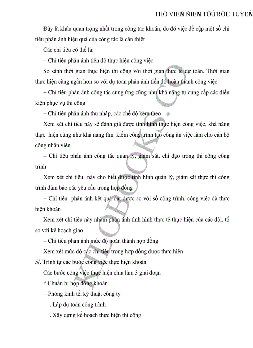 image for page Những giải pháp nhằm hoàn thiện và nâng cao chất lượng khoán công trình ở Công ty cơ giới và xây lắp số 12 trong giai đoạn hiện nay