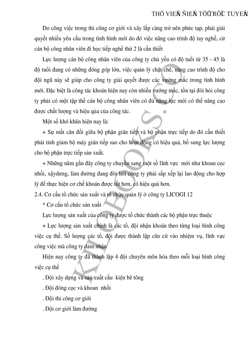 image for page Những giải pháp nhằm hoàn thiện và nâng cao chất lượng khoán công trình ở Công ty cơ giới và xây lắp số 12 trong giai đoạn hiện nay