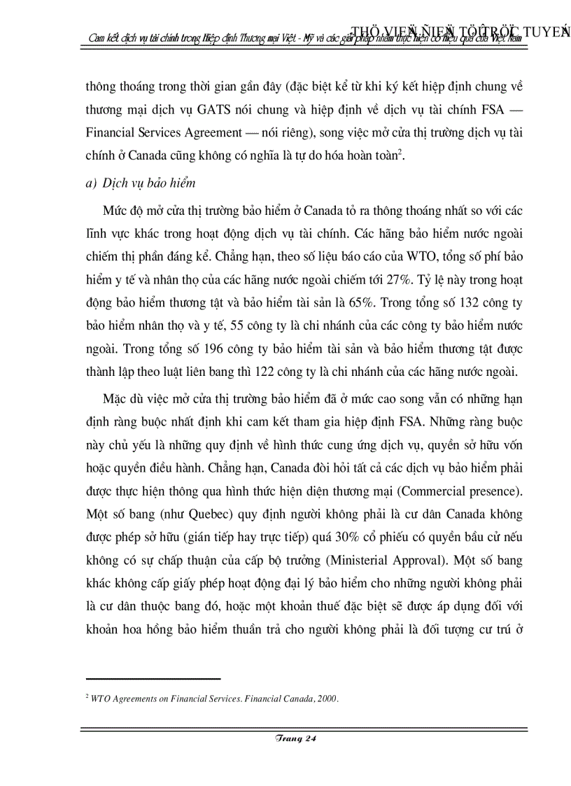 image for page Cam kết về dịch vụ tài chính trong Hiệp định Thương mại Việt Mỹ và các giải pháp nhằm thực hiện có hiệu quả của Việt Nam