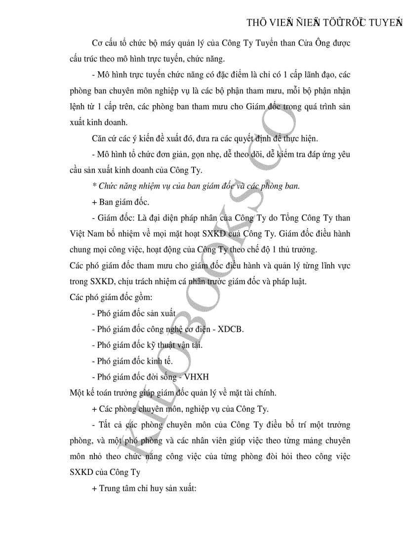 image for page Phân tích hiệu quả sản xuất kinh doanh và một số biện pháp nâng cao hiệu quả sản xuất kinh doanh của Công ty Tuyển than Cửa Ông