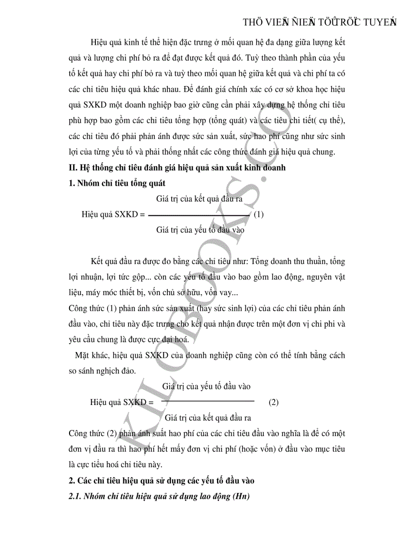 image for page Phân tích hiệu quả sản xuất kinh doanh và một số biện pháp nâng cao hiệu quả sản xuất kinh doanh của Công ty Tuyển than Cửa Ông