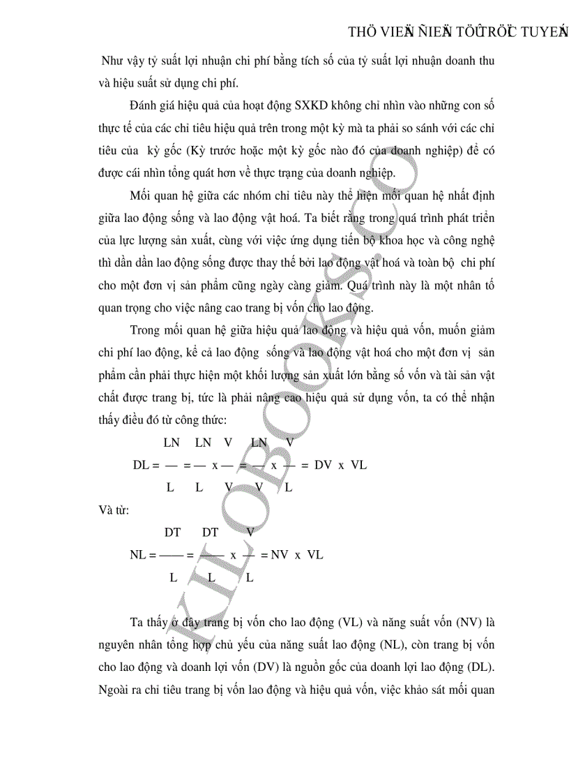 image for page Phân tích hiệu quả sản xuất kinh doanh và một số biện pháp nâng cao hiệu quả sản xuất kinh doanh của Công ty Tuyển than Cửa Ông