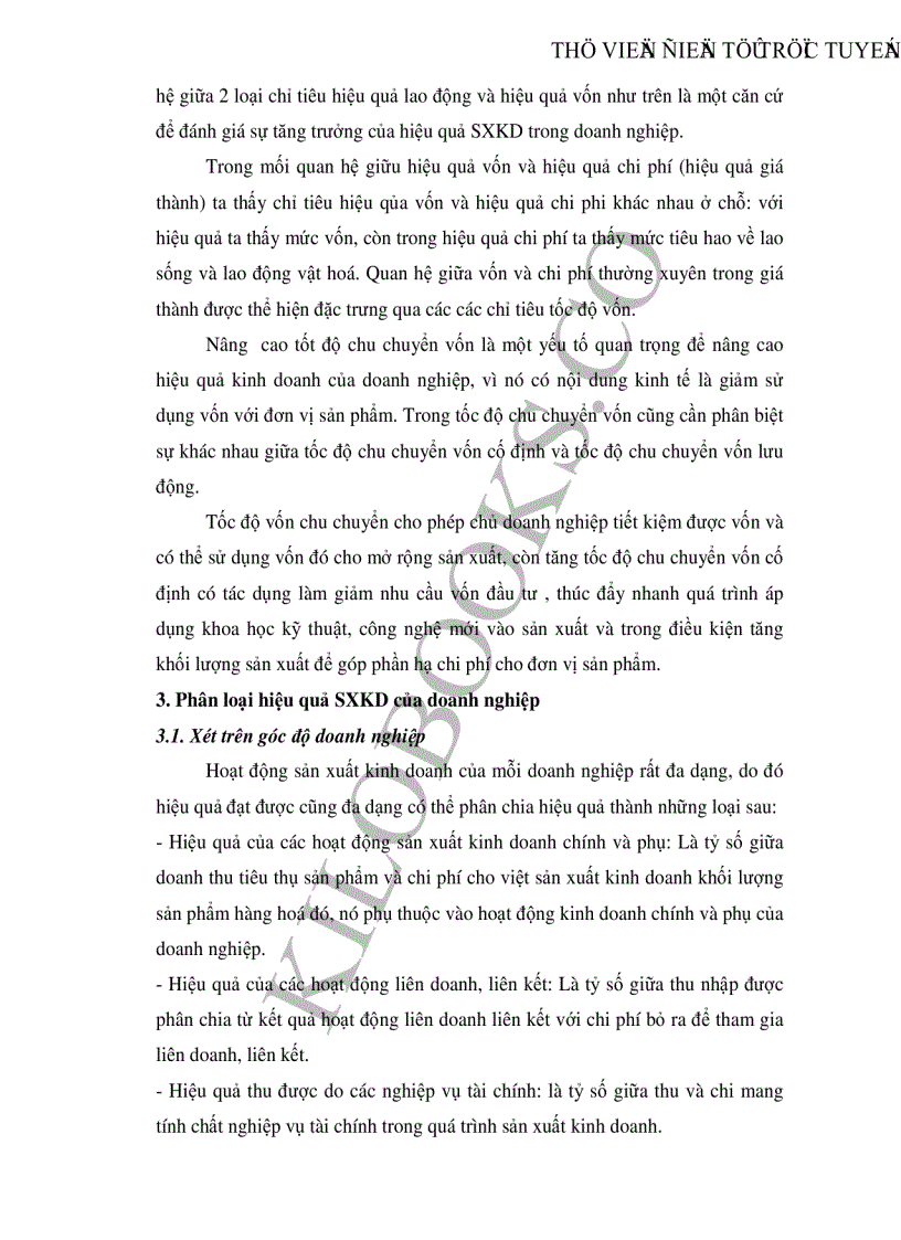 image for page Phân tích hiệu quả sản xuất kinh doanh và một số biện pháp nâng cao hiệu quả sản xuất kinh doanh của Công ty Tuyển than Cửa Ông