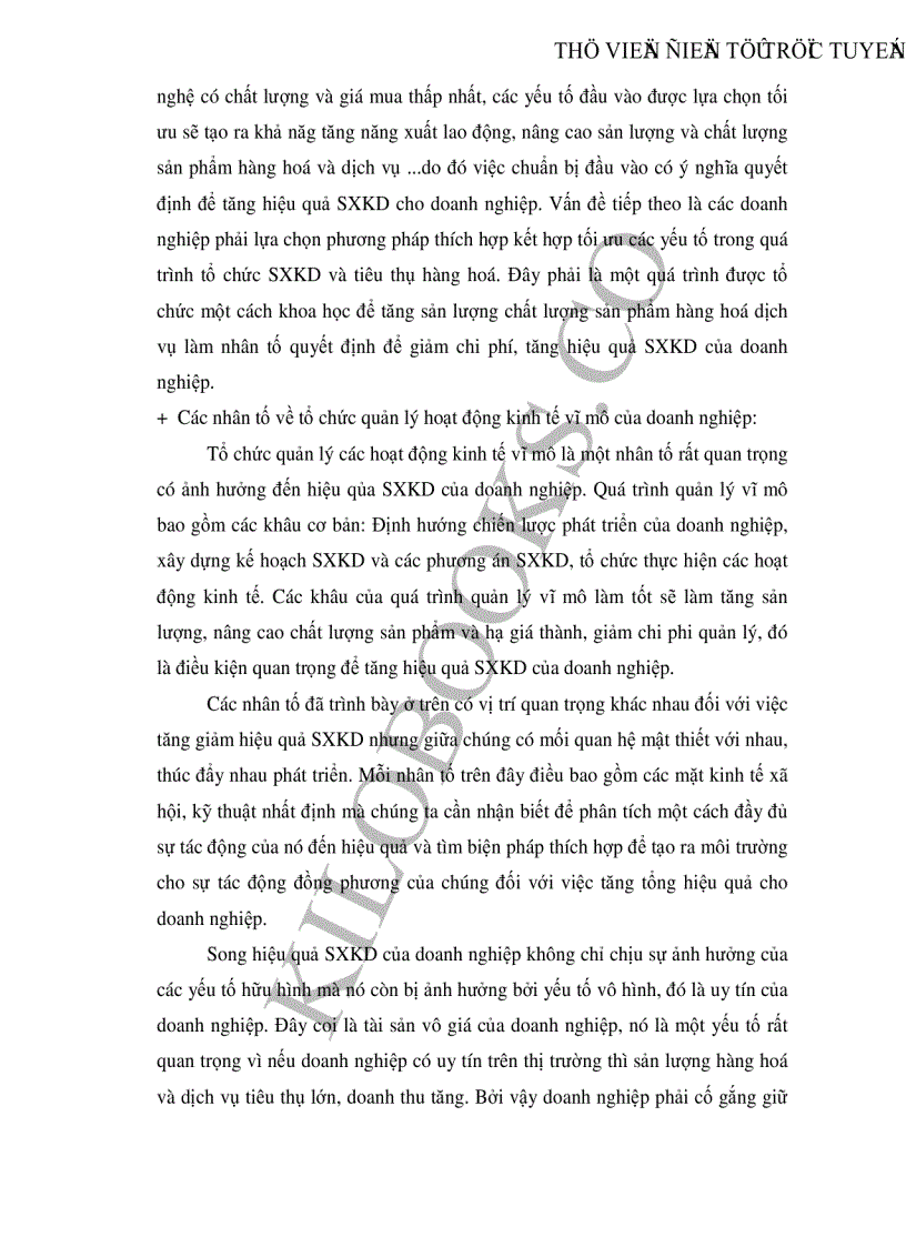 image for page Phân tích hiệu quả sản xuất kinh doanh và một số biện pháp nâng cao hiệu quả sản xuất kinh doanh của Công ty Tuyển than Cửa Ông