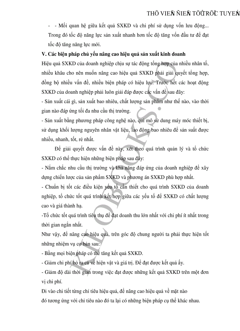 image for page Phân tích hiệu quả sản xuất kinh doanh và một số biện pháp nâng cao hiệu quả sản xuất kinh doanh của Công ty Tuyển than Cửa Ông