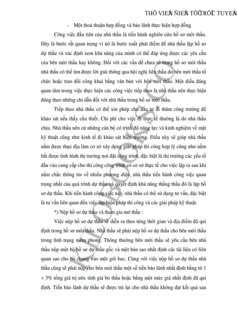 image for page Giải pháp nâng cao chất lượng lập hồ sơ dự thầu của Công ty Lắp máy điện nước và xây dựng Tổng Công ty xây dựng Hà Nội