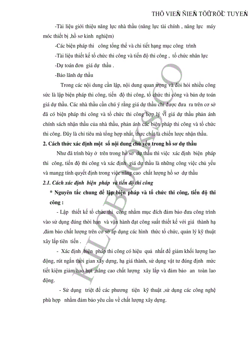 image for page Giải pháp nâng cao chất lượng lập hồ sơ dự thầu của Công ty Lắp máy điện nước và xây dựng Tổng Công ty xây dựng Hà Nội
