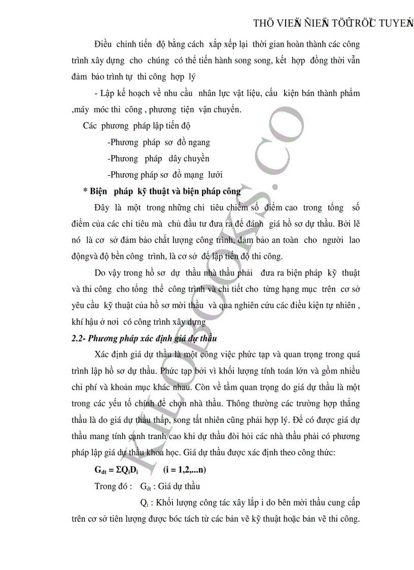 image for page Giải pháp nâng cao chất lượng lập hồ sơ dự thầu của Công ty Lắp máy điện nước và xây dựng Tổng Công ty xây dựng Hà Nội
