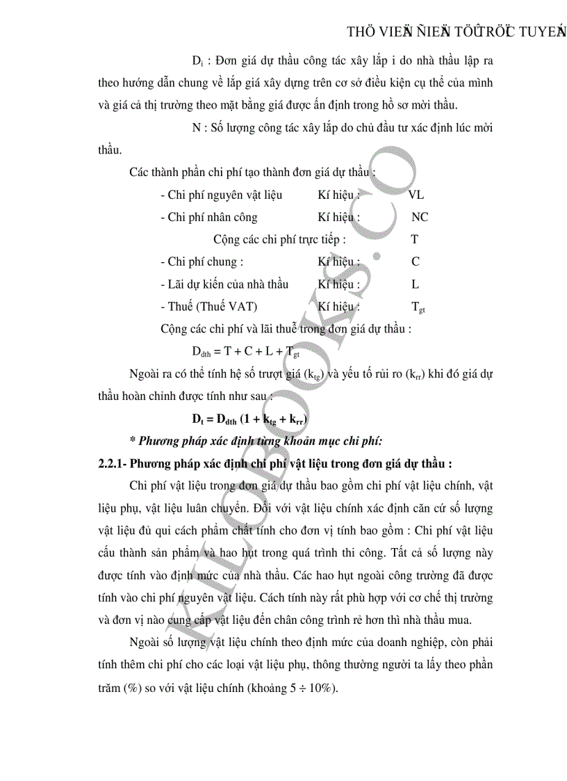 image for page Giải pháp nâng cao chất lượng lập hồ sơ dự thầu của Công ty Lắp máy điện nước và xây dựng Tổng Công ty xây dựng Hà Nội