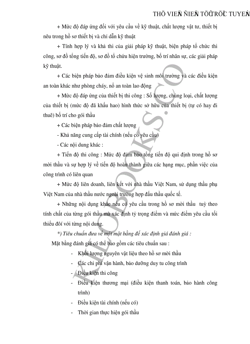 image for page Giải pháp nâng cao chất lượng lập hồ sơ dự thầu của Công ty Lắp máy điện nước và xây dựng Tổng Công ty xây dựng Hà Nội