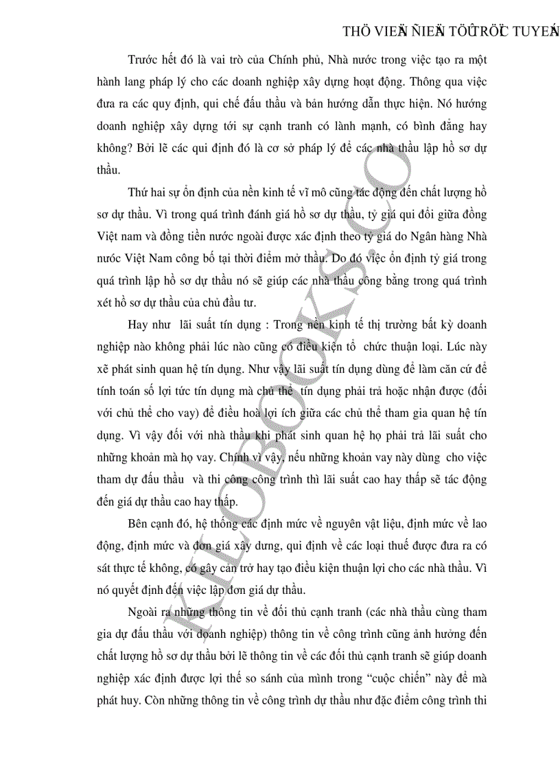 image for page Giải pháp nâng cao chất lượng lập hồ sơ dự thầu của Công ty Lắp máy điện nước và xây dựng Tổng Công ty xây dựng Hà Nội