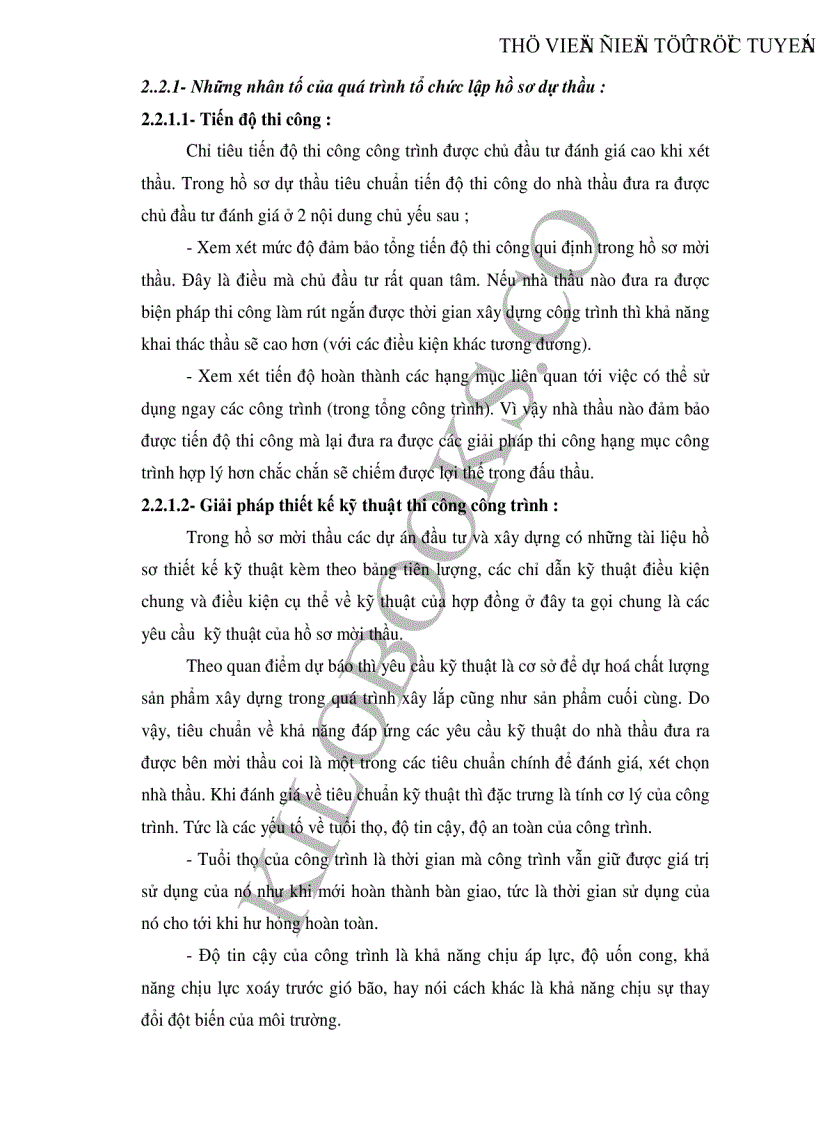 image for page Giải pháp nâng cao chất lượng lập hồ sơ dự thầu của Công ty Lắp máy điện nước và xây dựng Tổng Công ty xây dựng Hà Nội