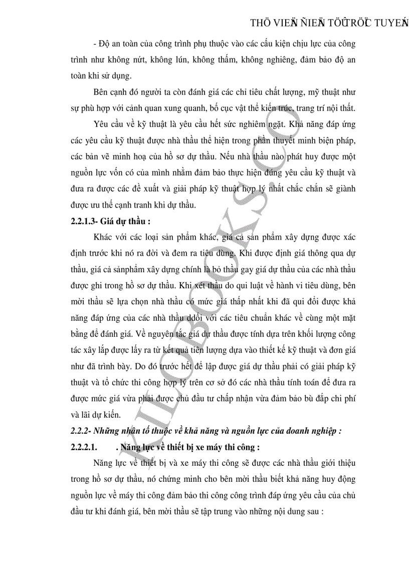 image for page Giải pháp nâng cao chất lượng lập hồ sơ dự thầu của Công ty Lắp máy điện nước và xây dựng Tổng Công ty xây dựng Hà Nội