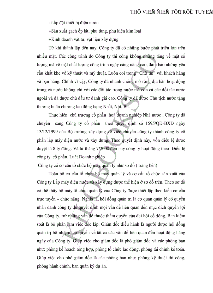 image for page Giải pháp nâng cao chất lượng lập hồ sơ dự thầu của Công ty Lắp máy điện nước và xây dựng Tổng Công ty xây dựng Hà Nội