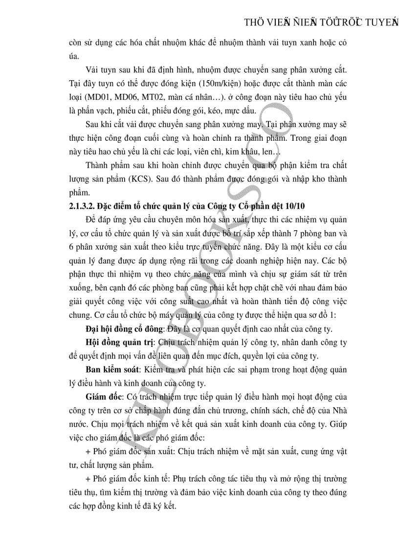 image for page Những giải pháp chủ yếu huy động vốn đổi mới thiết bị công nghệ tại Công ty cổ phần dệt 10 10