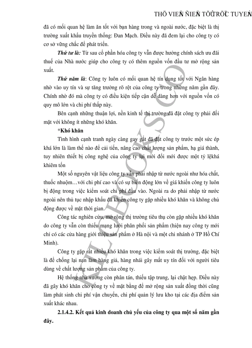 image for page Những giải pháp chủ yếu huy động vốn đổi mới thiết bị công nghệ tại Công ty cổ phần dệt 10 10