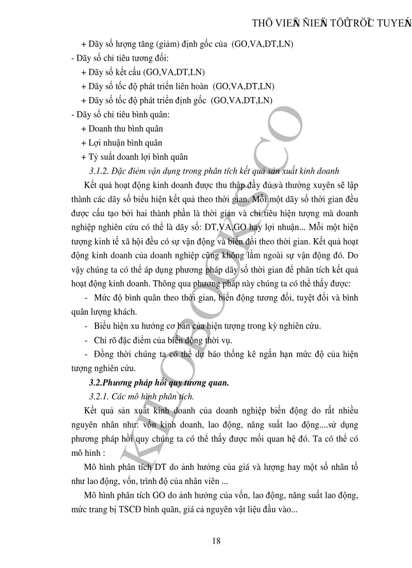 image for page Nghiên cứu thống kê kết quả kinh doanh của Công ty Thương mại Dịch vụ Cửa Nam thời kỳ 1998 2002